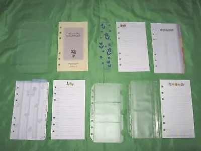 COMPACT ~ Floral Refill TAB PAGE LOT ~ Day Runner Planner Franklin Covey 352 • $19.99