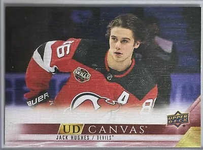 2022-23 Upper Deck Extended Series UD Canvas All-Star Weekend Jack Hughes #C412 • $11.99