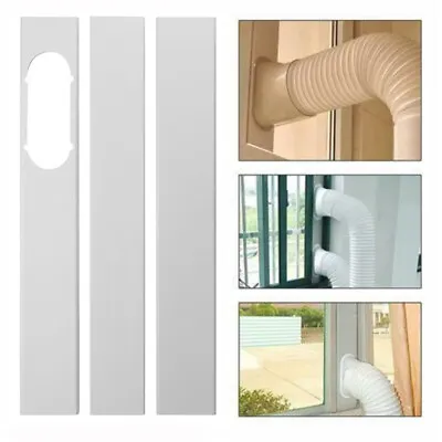 Portable Air Conditioner Window Slide Kit Plate Parts Exhaust Adaptor Hose Duct • $31.91