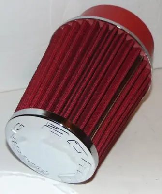 3.5 Inch Universal Performance Cold Intake Cone Air Filter Red KN Type 3 1/2 • $6.99