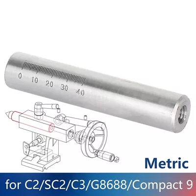 The QuillTail Shaft For C2/SC2/CX704/G8688/G0765/JET BD-6/X7 Mini Lathe Parts • $39.62