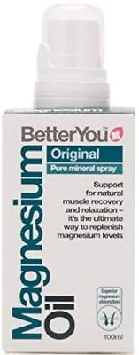 £9.71 • Buy BetterYou Original Magnesium Oil Spray - 100ml (packaging May Vary)