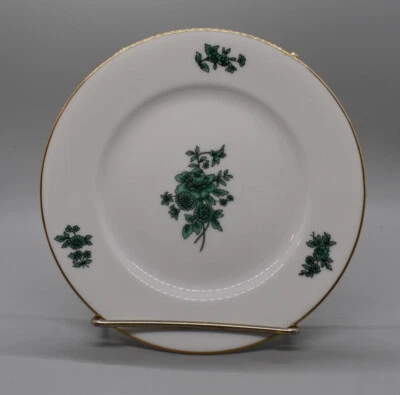 $30 • Buy Vista VA Alegre 6.75  Bread Plate Green Rose Olivia Portugal