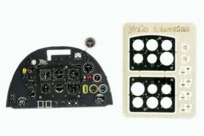 Yahu Models 1/32 Supermarine Spitfire Mk.IX Late Instrument Panel For Tamiya Kit • $12.07