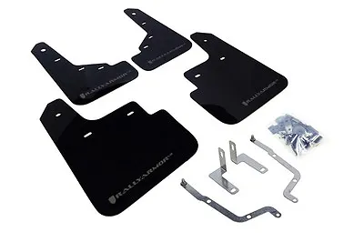 Rally Armor Mud Flaps Guards For 14-18 Mazda Mazda3 (Black W/Grey Logo) • $152