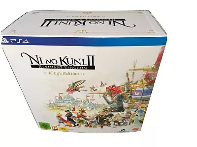 Ni No Kuni II 2 Revenant Kingdom King's Edition Limited Collectors PS4 PAL • $190