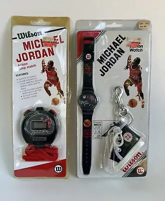 Wilson Michael Jordan Watch& Sneaker Ketchain + Stopwatch New • $78.99