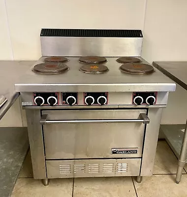 Used Garland Commercial 6 Burner Electric Range • $2000