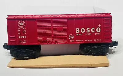 Lionel No. 6014 PRR BOSCO Boxcar - Red • $21.99