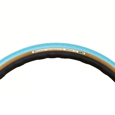 Panaracer Gravel King SK Colour Edition TLC Gravel Tyre Turquoise Blue/Brown 700 • $76.81