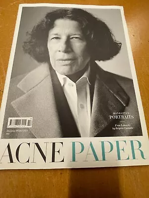 Acne Paper Issue 14 Winter 2012. Fran Lebowitz Richard Serra Mikhail Baryshnik • £32.14