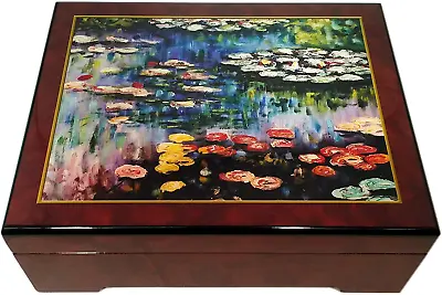 Monet Water Lilies Music Box • $124.30