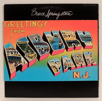 $29.99 • Buy Bruce Springsteen - Greetings From Asbury Park NJ 1980  LP Columbia Unipak NM/EX