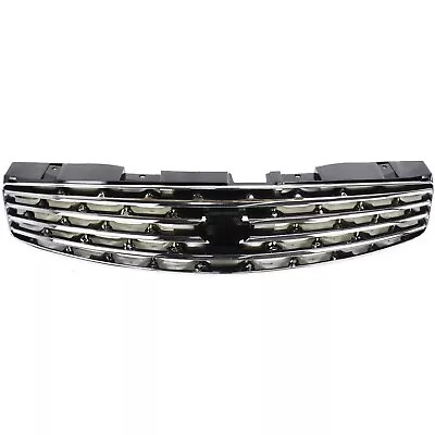 Grille For 2003-2007 Infiniti G35 Coupe Chrome Shell W/ Black Insert Plastic • $106.82