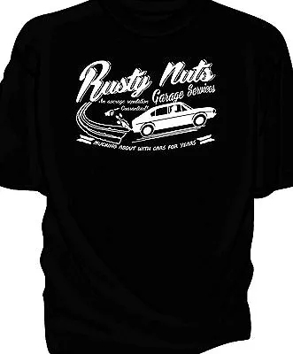  Rusty Nuts Garage Services  T-shirt.    Alfa Romeo Alfasud • £13.99