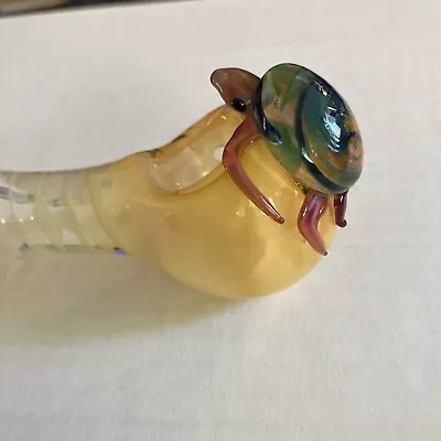 Turtle Glass Pipe Bowl Handblown  New • $30