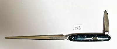Vintage Flylock Letter Opener Single Lee High Blade Folding Pocket Knife (#358) • $30