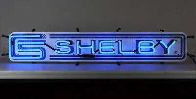 Shelby Neon Sign - Ford - Carroll - Jet Super Snake - GT350 GT500 Mustang Cobra • $269.97
