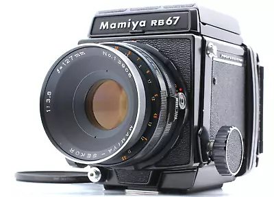 [Exc+5] Mamiya RB67 Pro Film Camera Sekor 127mm F/3.8 Lens 120 Back From JAPAN • $379.90