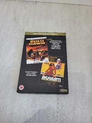 Zulu Dawn/Ashanti [DVD] DVD Film Movie Rare Limited Movies Set Box Set (2) • £8.99