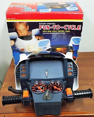 Vintage -1988- Spectra ~ Fun To Cycle ~ Rare Motorcycle Bike & Box • $84.50