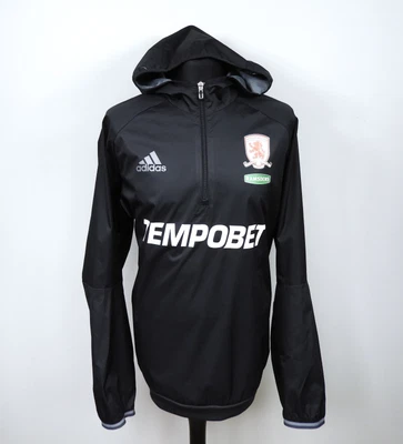 £16 • Buy Middlesbrough Adidas Water Resistant Jacket Training Top Size XL