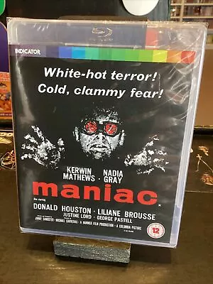 Maniac (Standard Edition) (Blu-ray) Kerwin Mathews Nadia Gray (UK IMPORT) NEW • $12