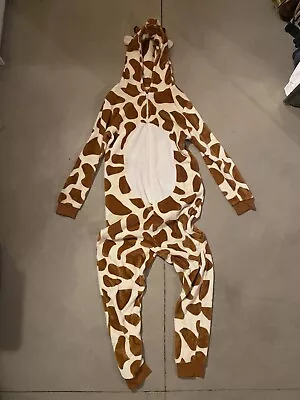 Mens Giraffe One Piece Costume Pajamas Large • $10