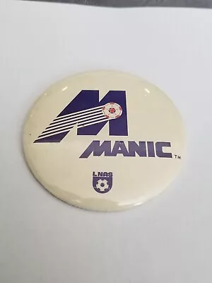 Nasl Montreal Manic   Soccer Button. 3 1/2 Inch. • $7.29