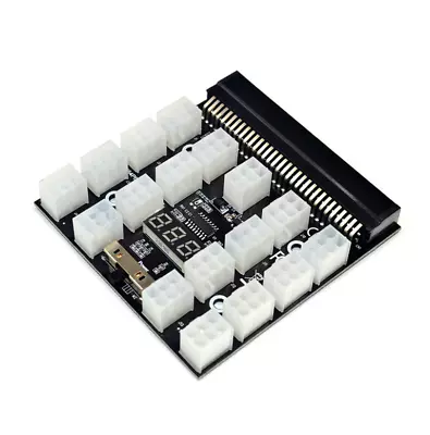 £10 • Buy 17 X 6Pin Mining Breakout Board 1200w 750w 12V For Server Power Supply PSU HP