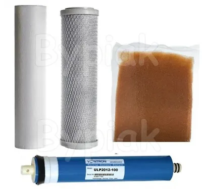 £31.90 • Buy Pre Filters & Membrane Replacement Set For 4 Stage Reverse Osmosis RO DI System