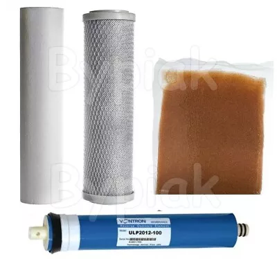 £31.90 • Buy Pre Filters & Membrane Replacement Set For 4 Stage Reverse Osmosis RO DI System