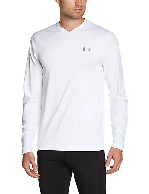 New With Tags Men's UA Under Armour Gym Muscle V Neck Long Sleeve Tee Shirt Top • $20.67