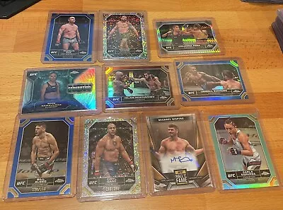 UFC Topps Chrome 2024 Card Lot.  Autos/ Numbered Cards. • $45