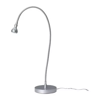 IKEA Jansjo Modern Design Silver Grey Desk Table Lamp Flexible Arm Gooseneck NEW • £16.95