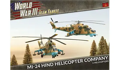 Mi-24 Hind Helicopter Company Soviet World War III Team Yankee Warsaw Pact • $36