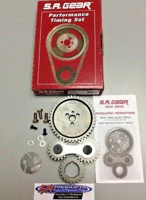 $150 • Buy Small Block Chevy 350 Roller Cam Engine Gear Drive Timing Kit S.A. GEAR 78450