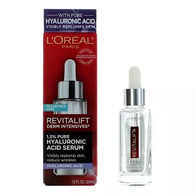 L'Oreal Paris Revitalift Derm Intensives 1oz 1.5 Pct Pure Hyaluronic Acid Serum • $18.23