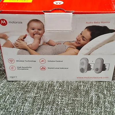 Motorola MBP7 Digital Audio Baby Monitor Boxed Used • £14.45