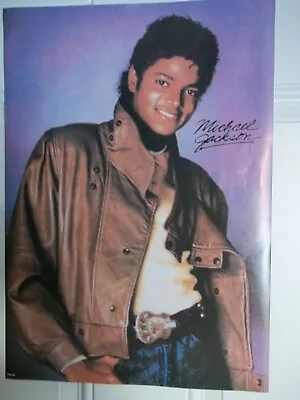 New Vintage Mint Condition 1980's Michael Jackson Thriller 21  T X 15  W Poster • $6