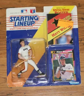 VIntage 1992 Kenner Starting Lineup Matt Williams San Francisco Giants • $2.54