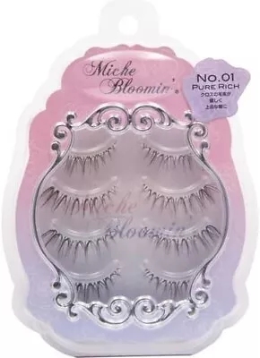 Miche Bloomin False Eyelash No.01 Pure Rich 4 Pairs FroM Japan New • $24.54