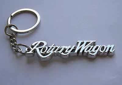 Mazda ROTARY WAGON RX3 808 KEYRING CHROME Savanna NEW KEY CHAIN  • $11.99