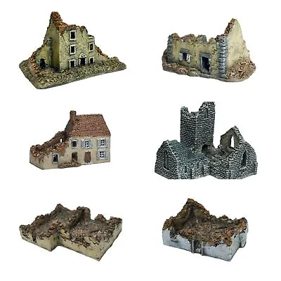 6mm Wargame Buildings- Ruins Set No.2  ( 6 × Pieces) • £13.99