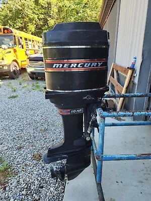 1972 Mercury 1150 115hp 2 Stroke Outboard Motor Non Runner 6 Cyl Tower Of Power  • $1950