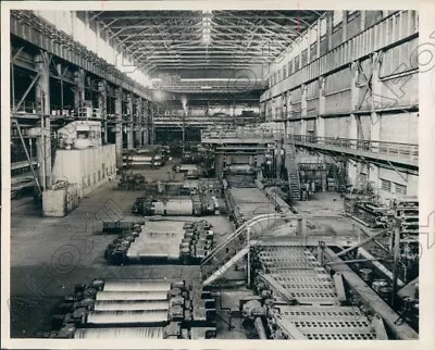 1959 1 Of Many Steel Mill Plants Idle Due To The Labor Union Strike Press Photo • $15