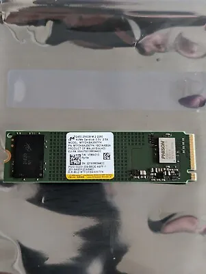 Micron 256GB NVMe PCIe GEN 4 SSD M.2 2280 • £22.75