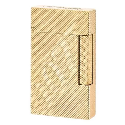 $2390.32 • Buy S.T. Dupont Limited Edition 007 Ligne 2 Lighter Gold #0510/1962 (016168)