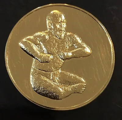 Greatest Art Sculptures The Wrestler Coin Medal • $9.95