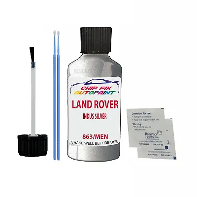 For Land Rover Freelander Indus Silver Met 1AC863LRC863MEN Paint Touch Up • £6.28